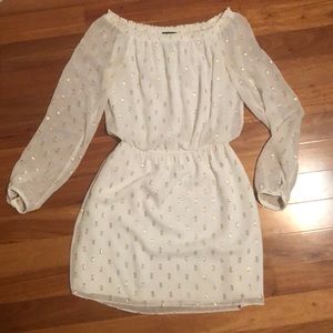 Off the shoulder dress